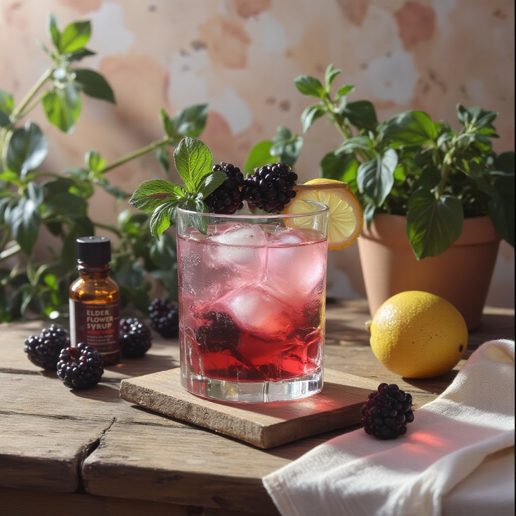 Berry Basil Elixir