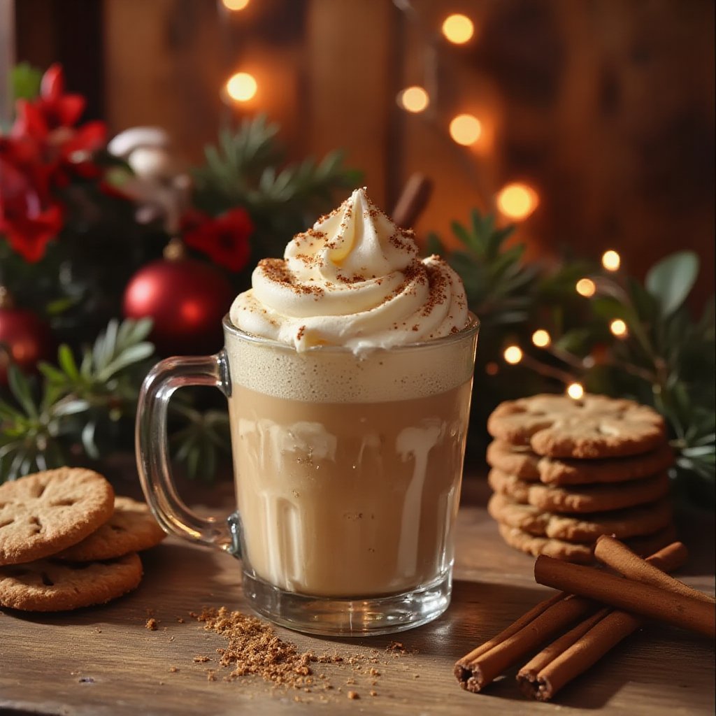 Gingerbread Cookie Mocktail