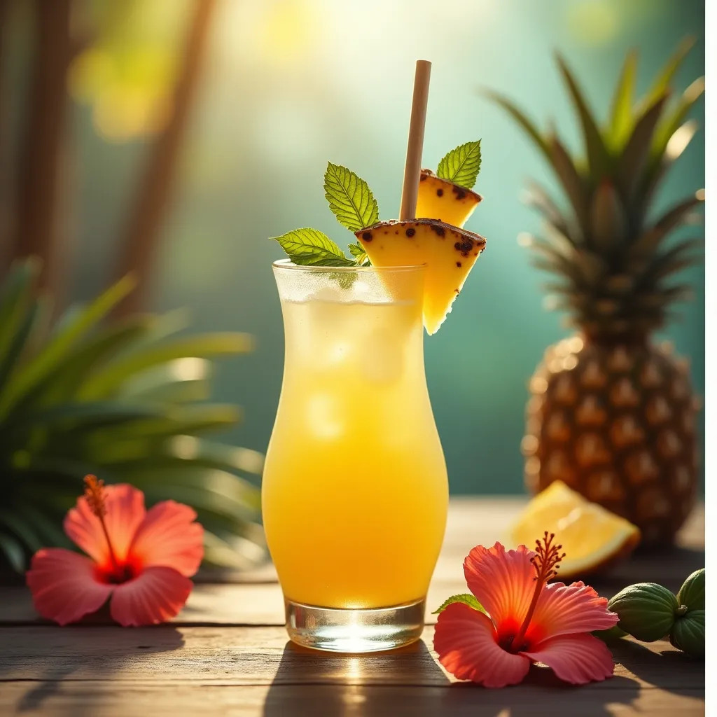 Pineapple Coconut Cooler